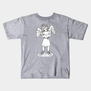 Sweet and Snarky Little Guardian Angel Kids T-Shirt